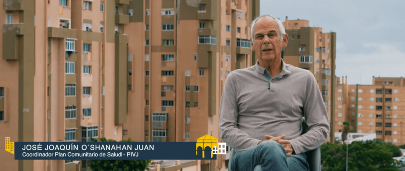 José Joaquín Oâ€™Shanahan, coordinador del Plan Comunitario de Salud de Jinámar / TA